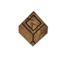 Плитка из дерева "Геометрия"